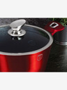 Berlingerhaus Касерола с мраморна повърхност и капак BERLINGERHAUS Burgundy Metallic Line (20 см)