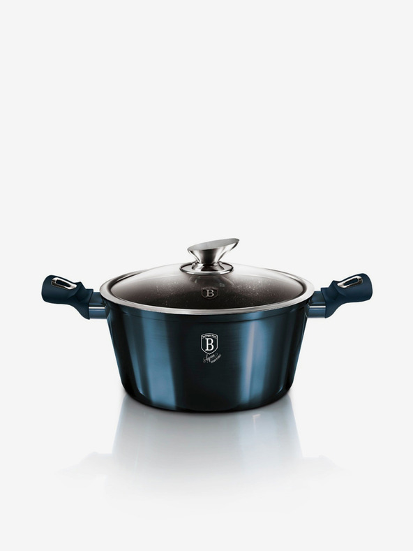 Berlingerhaus Комплект от 13 съда Aquamarine Metallic Line BERLINGERHAUS с мраморна повърхност