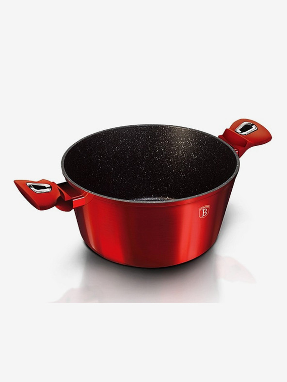 Berlingerhaus Комплект съдове за готвене с мраморна повърхност 13 бр. линия Burgundy Metallic I BERLINGERHAUS