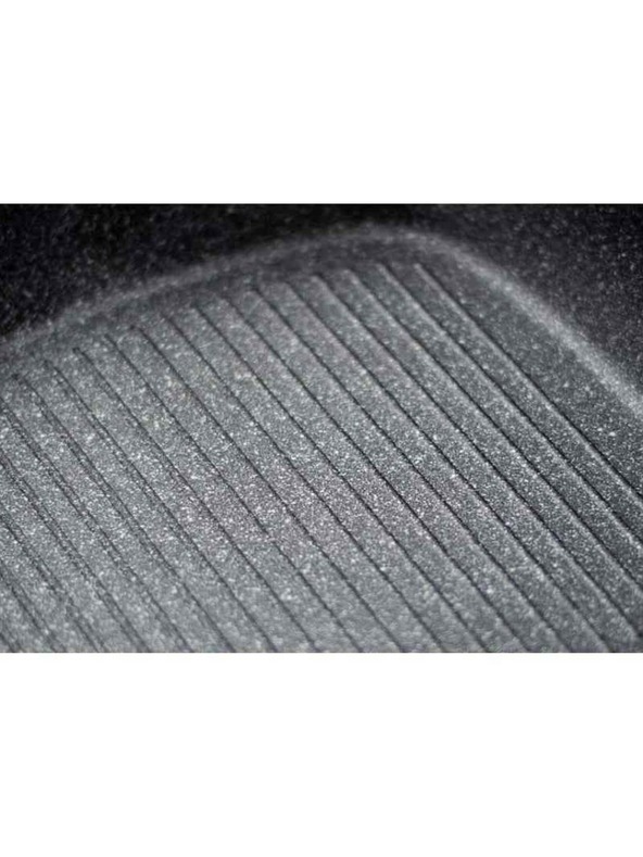 Berlingerhaus Грил тиган с мраморно покритие и капак 28 см Rosegold Metallic Line BERLINGERHAUS