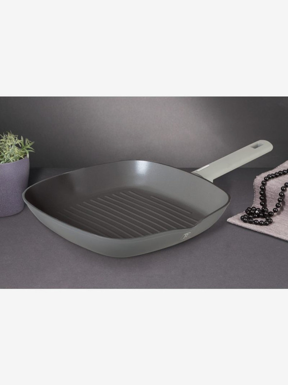 Berlingerhaus Грил тиган с титаниева незалепваща повърхност 28 см Aspen Collection BERLINGERHAUS