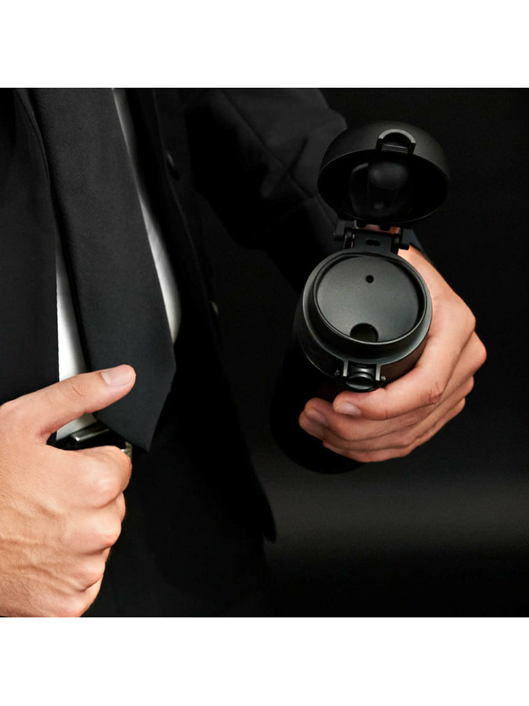 ION8 Ion8 Hot Shot Неръждаем пътен термо кружка Black 360 мл