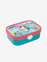 Mepal Детска кутия за закуски Mepal Campus Unicorn в розово и тюркоазено