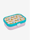Mepal Детска кутия за закуски Mepal Campus Leopard тюркоазено-розова
