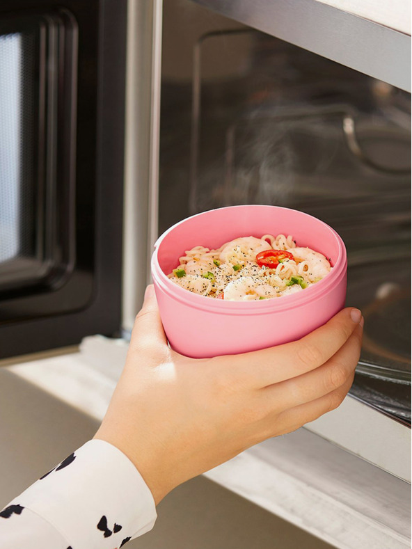 Mepal Светлозелена кутия за закуски Mepal Ellipse 500 ml