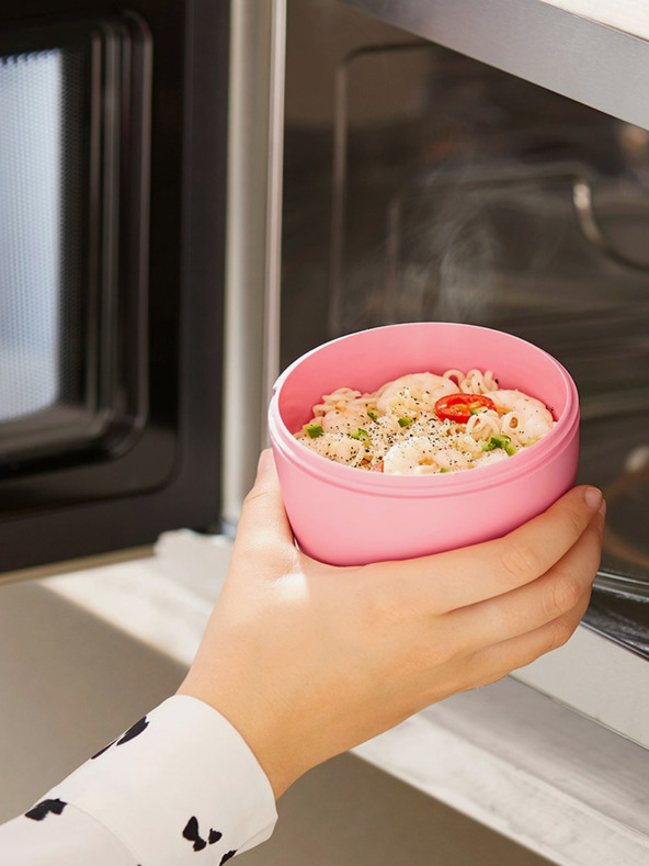 Mepal Черна кутия за закуски Mepal Ellipse 500 ml