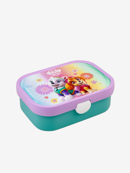 Mepal Розово-зелена детска кутия за закуска Mepal Campus Пес Патрул Момичета