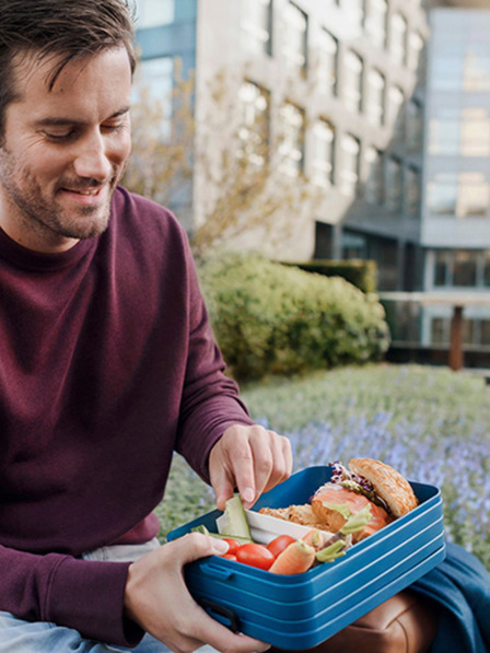 Mepal Син кутия за закуска Mepal Take a brake