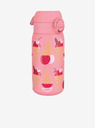 ION8 Розова щампована неръждаема бутилка Ion8 Leak Proof Сладолед (400 мл)