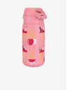 ION8 Розова щампована неръждаема бутилка Ion8 Leak Proof Сладолед (400 мл)