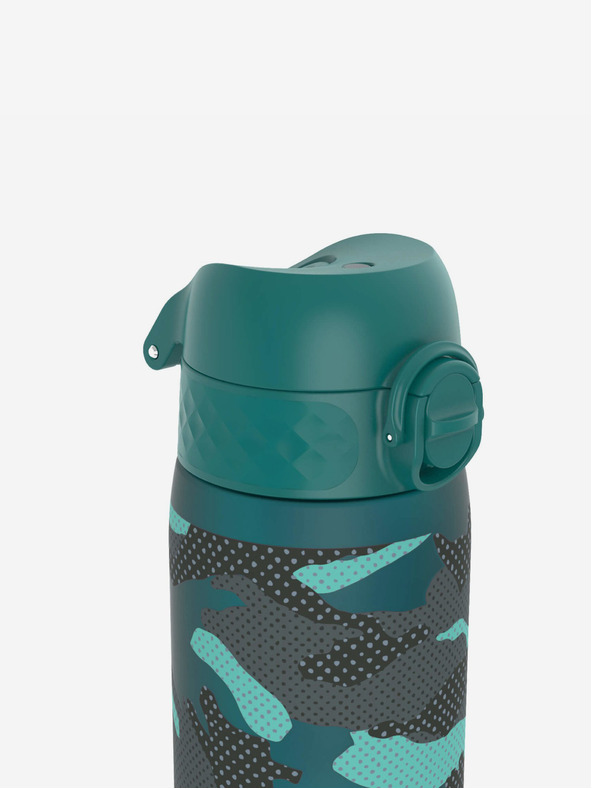 ION8 Тъмно зелена щампована бутилка Ion8 Leak Proof 500 мл