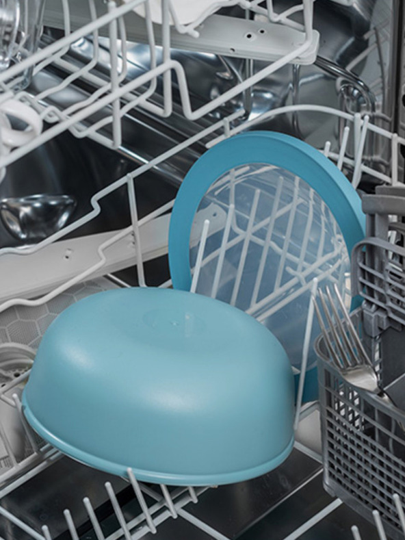 Mepal Комплект от три купи в светлосин цвят Mepal Cirqula (500+1000+2000 мл)