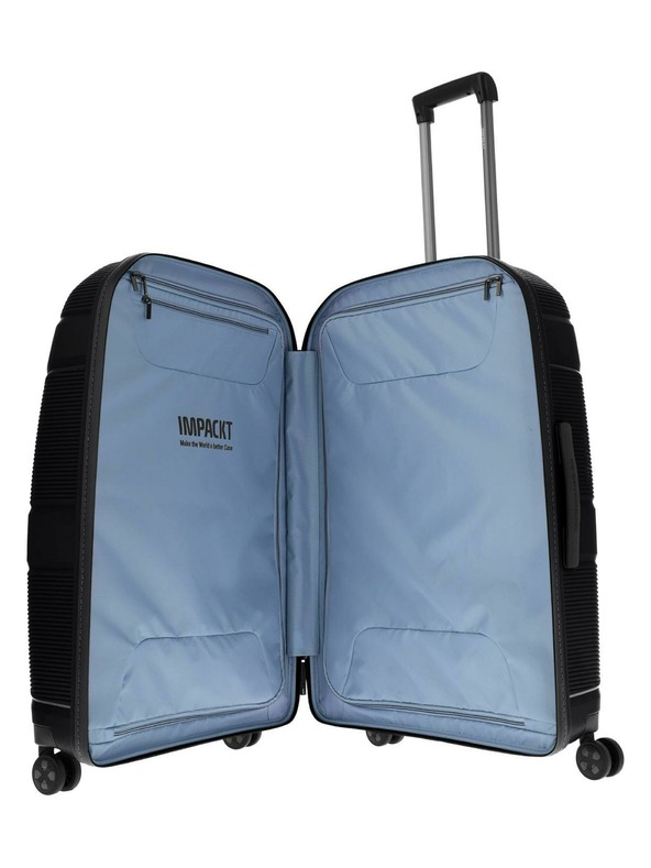 IMPACKT Пътен куфар IMPACKT IP1 L Lava черен