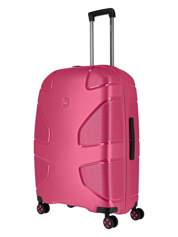 IMPACKT Пътнически куфар IMPACKT IP1 L Flora pink