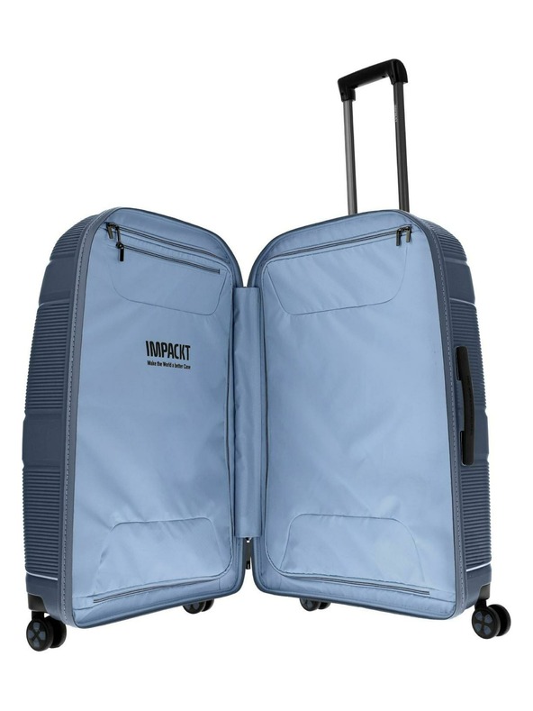 IMPACKT Пътнически куфар IMPACKT IP1 L Glacier blue