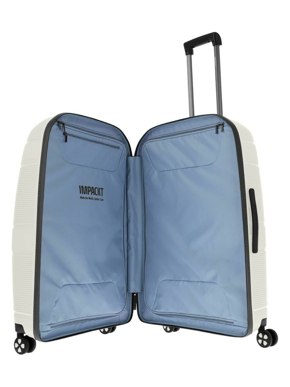 IMPACKT Пътнически куфар IMPACKT IP1 L Polar white