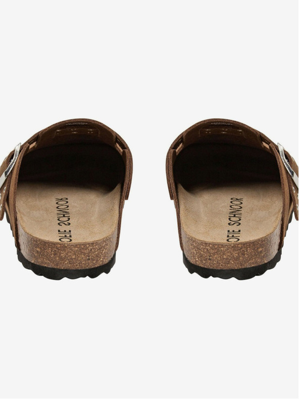 Sofie Schnoor Кафяви дамски чехли Sofie Schnoor