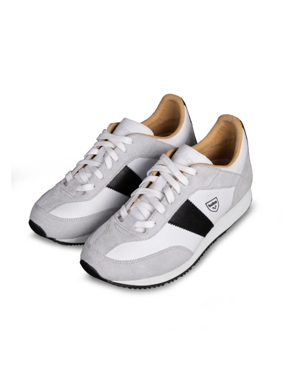 BOTAS *** Дамски кожени маратонки / кецове сиви Botas Authentic Shadow