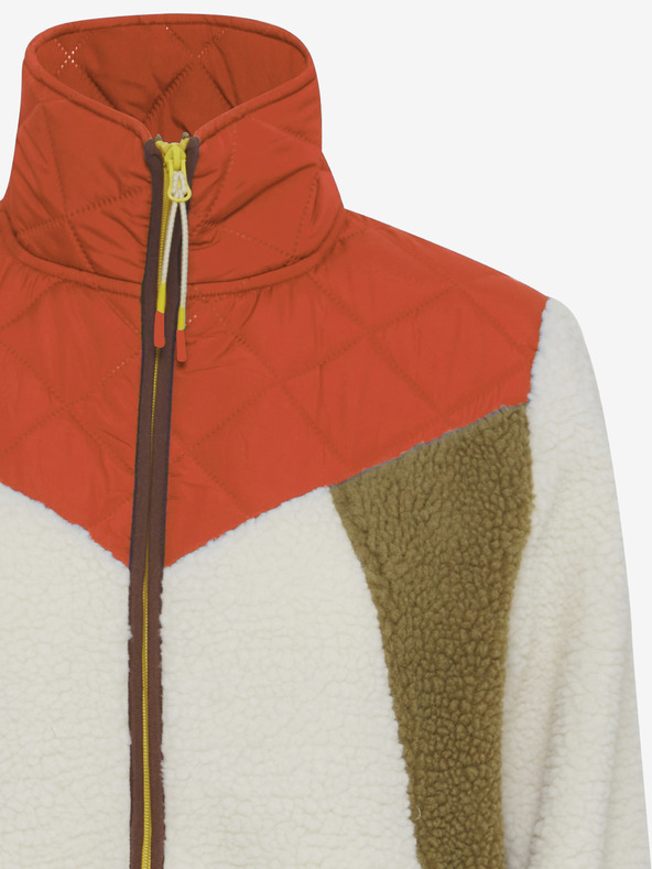 The Jogg Concept Кремаво и червено дамско яке The Jogg Concept