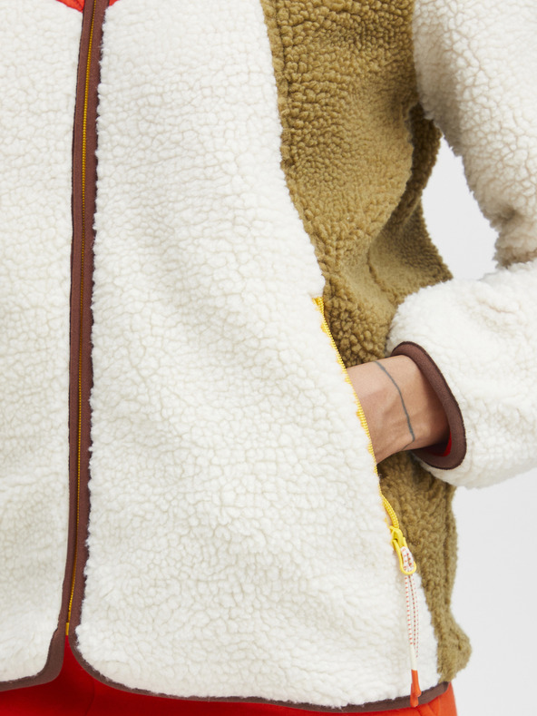 The Jogg Concept Кремаво и червено дамско яке The Jogg Concept