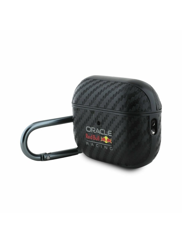 Oracle Red Bull Racing Red Bull PU Карбоново Калъфче за AirPods Pro 2 Черно