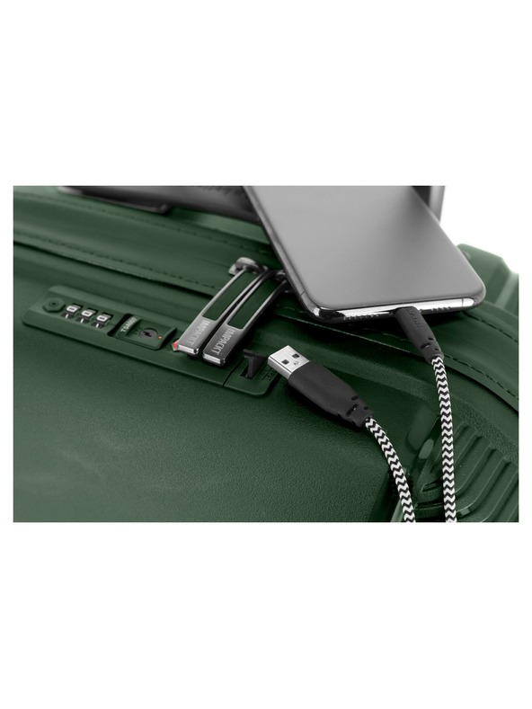 IMPACKT Пътнически куфар IMPACKT IP1 S Deep sea green