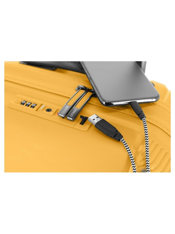 IMPACKT Пътнически куфар IMPACKT IP1 S Sunset yellow