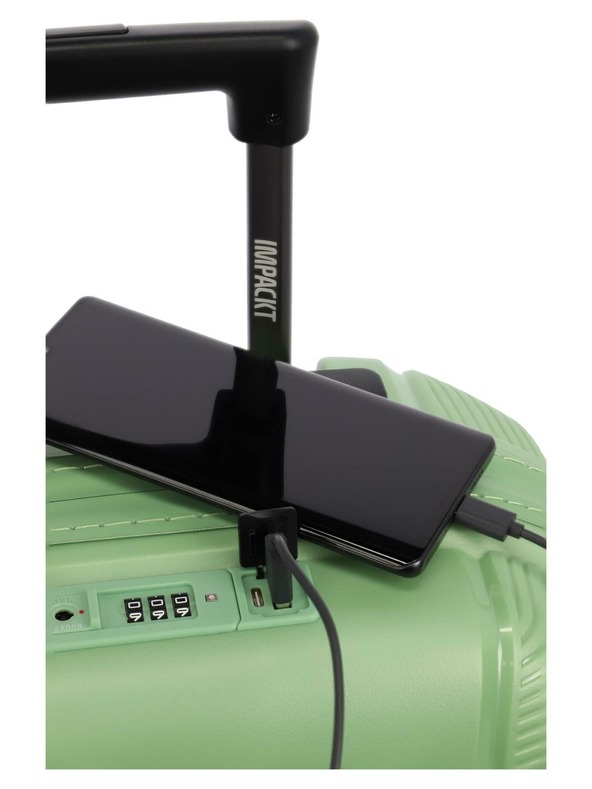 IMPACKT Пътнически куфар IMPACKT IP1 S Spring green