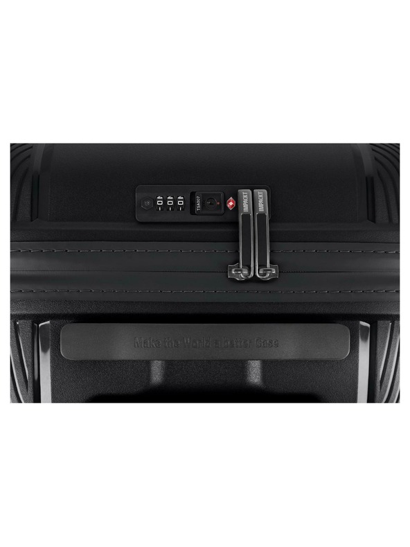 IMPACKT Пътнически куфар IMPACKT IP1 M Lava black