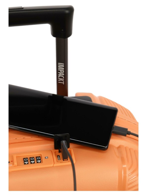 IMPACKT Пътнически куфар IMPACKT IP1 S Garden apricot