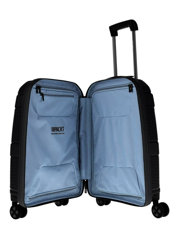 IMPACKT Пътнически куфар IMPACKT IP1 S Lava black