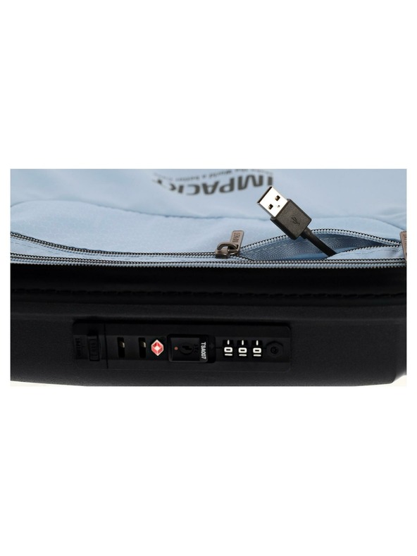 IMPACKT Пътнически куфар IMPACKT IP1 S Lava black