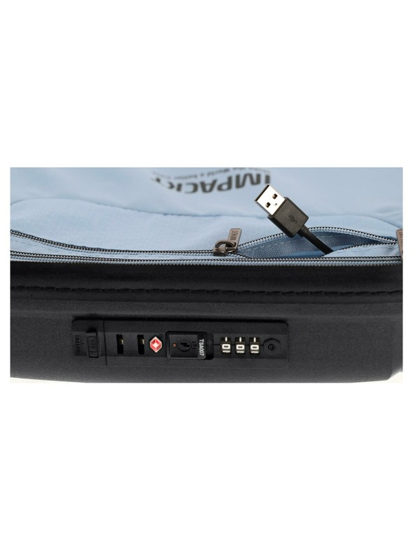 IMPACKT Пътнически куфар IMPACKT IP1 S Iron grey