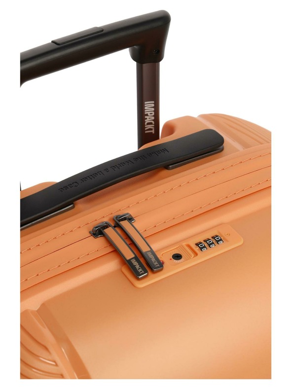 IMPACKT Пътнически куфар IMPACKT IP1 M Garden apricot