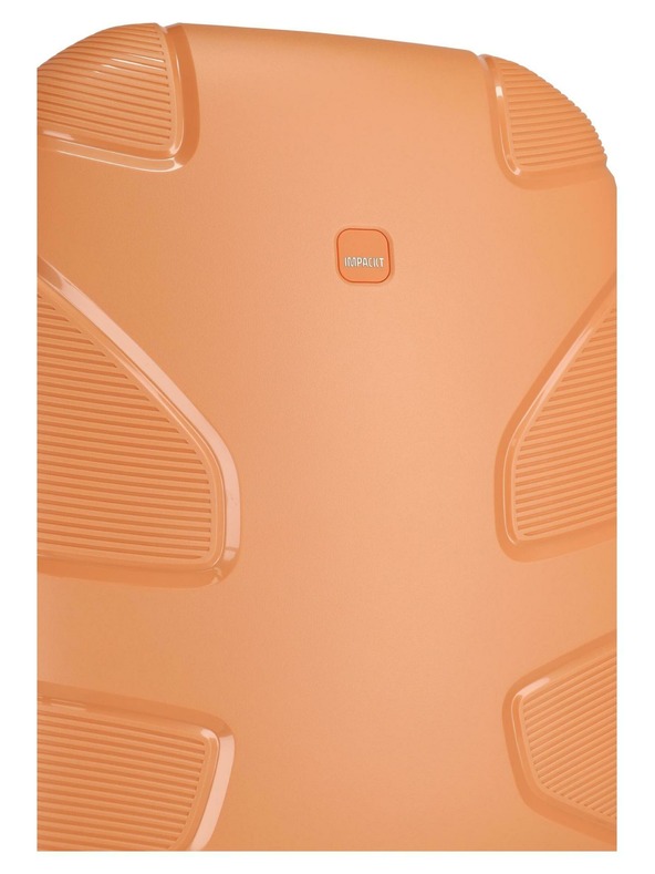 IMPACKT Пътнически куфар IMPACKT IP1 M Garden apricot