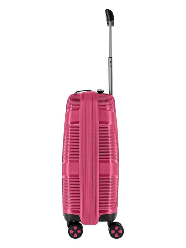 IMPACKT Пътнически куфар IMPACKT IP1 S Flora pink