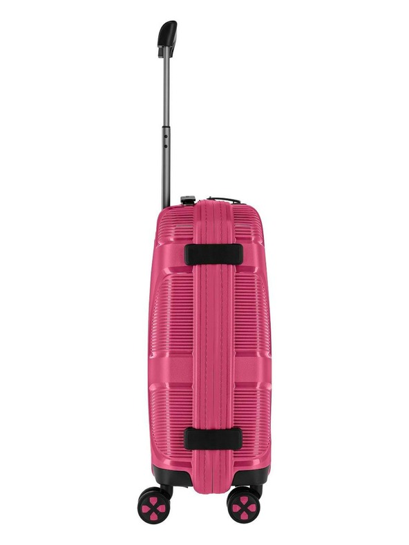 IMPACKT Пътнически куфар IMPACKT IP1 S Flora pink