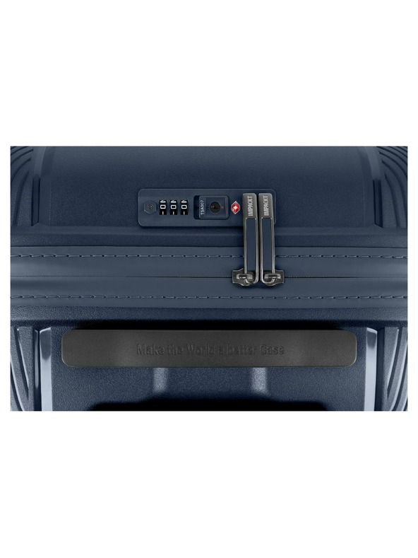 IMPACKT Пътнически куфар IMPACKT IP1 M Glacier blue