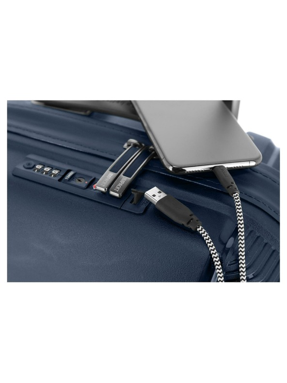 IMPACKT Пътнически куфар IMPACKT IP1 S Glacier blue