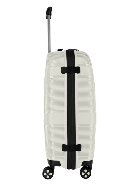 IMPACKT Пътнически куфар IMPACKT IP1 M Polar white