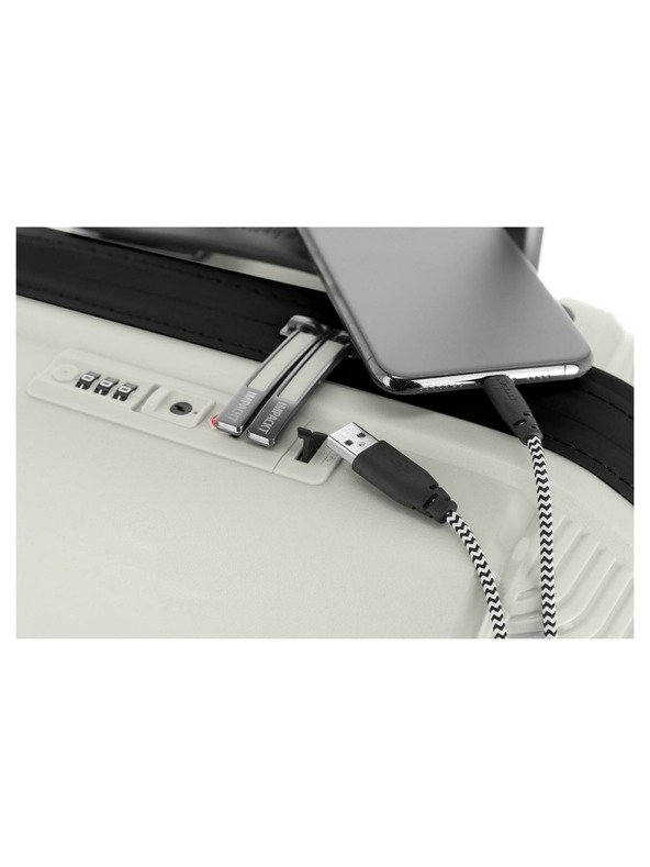 IMPACKT Пътнически куфар IMPACKT IP1 S Polar white