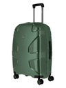 IMPACKT Пътнически куфар IMPACKT IP1 M Deep sea green