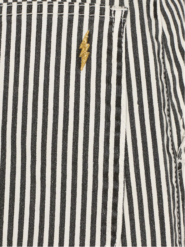 Sofie Schnoor Бели и черни дамски раирани панталони Sofie Schnoor