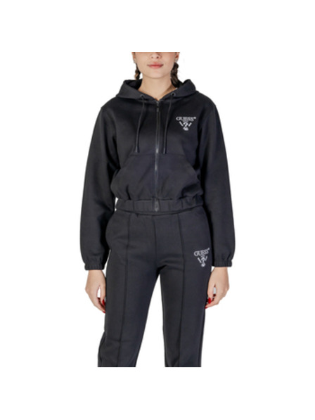 Guess Jeans Дамска черна блуза Roberta Guess jeans