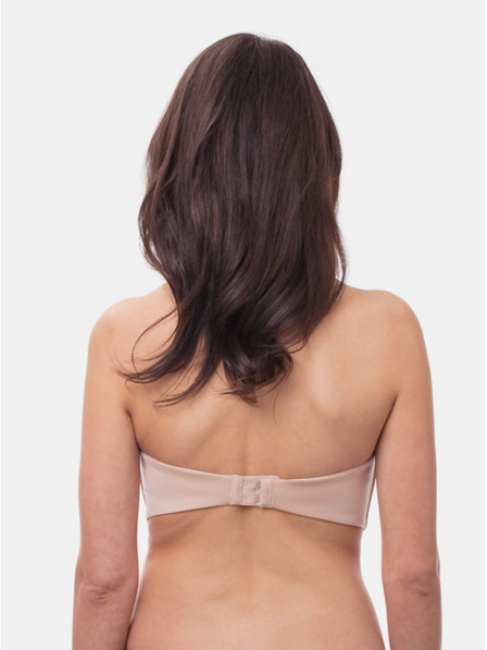 Wonderbra Телесен дамски безрамков сутиен Wonderbra ULTIMATE STRAPLESS BRA