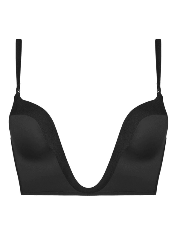 Wonderbra Черен дамски сутиен Wonderbra ULTIMATE PLUNGE