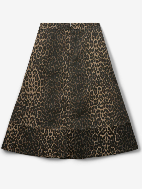 Sofie Schnoor Кафява дамска шарена пола Sofie Schnoor