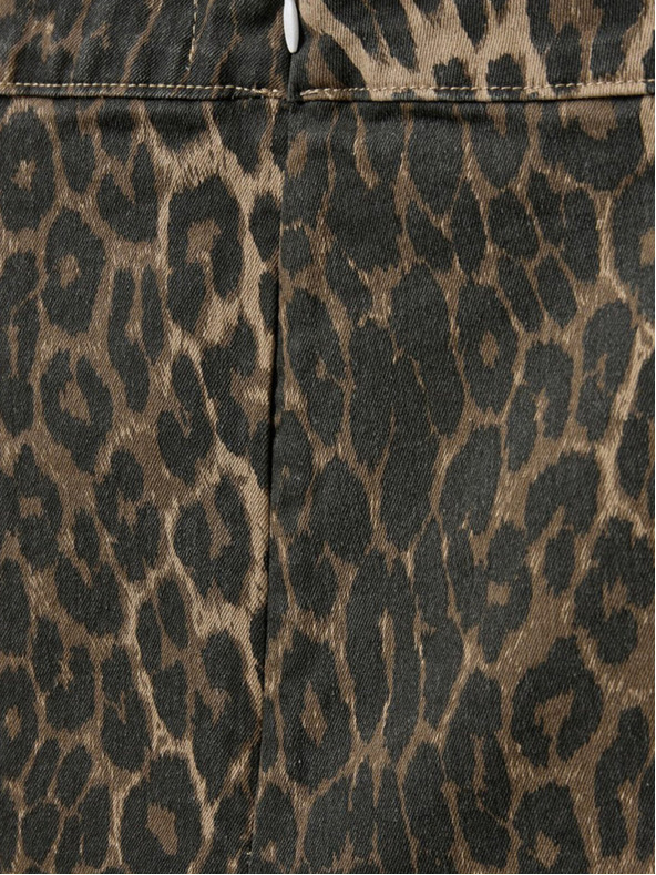 Sofie Schnoor Кафява дамска шарена пола Sofie Schnoor