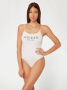 Guess Jeans Дамско бяло боди Guess Carrie с предно лого