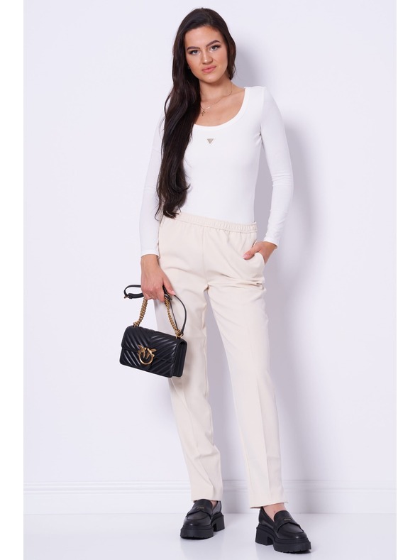 Guess Jeans Дамска бяла боди тениска 1314 Guess jeans